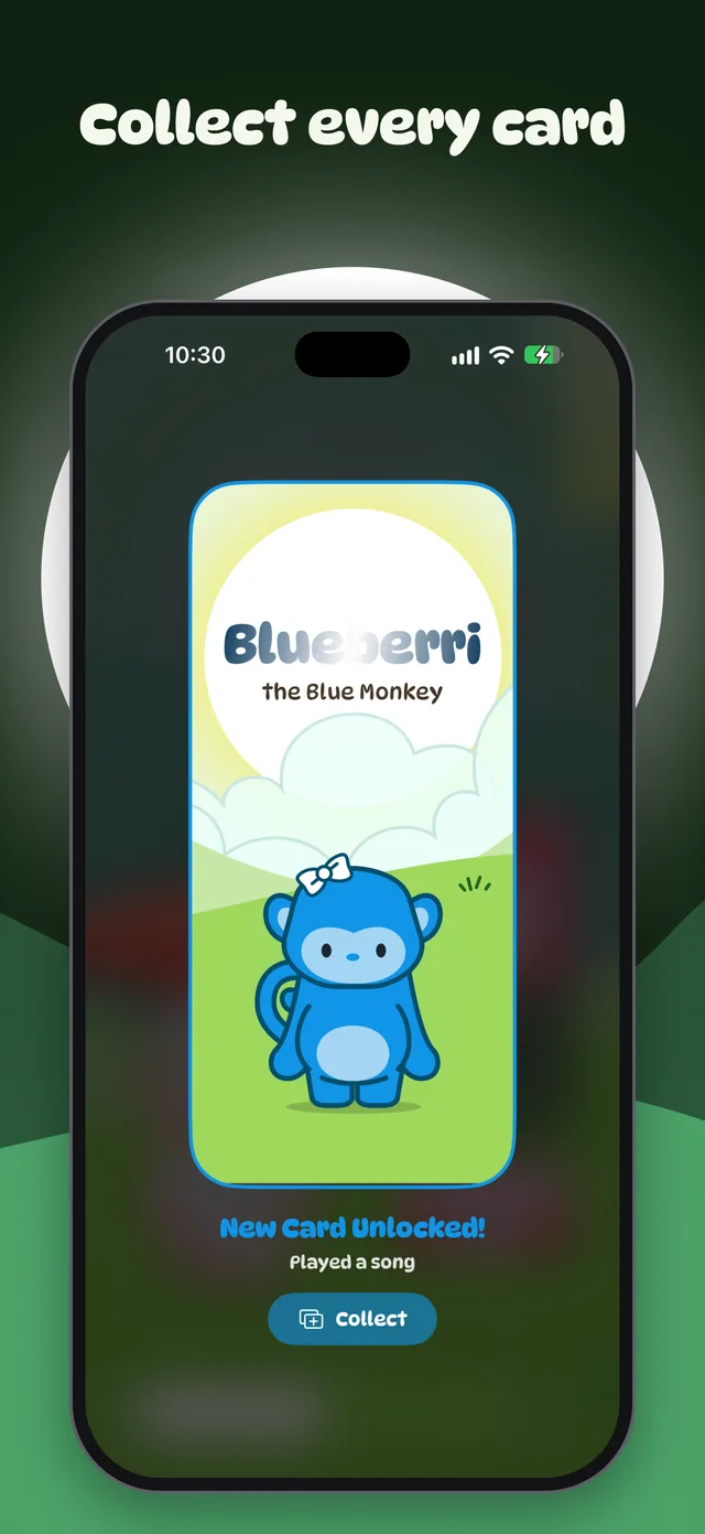 KiwiLights screenshot: Collect every card