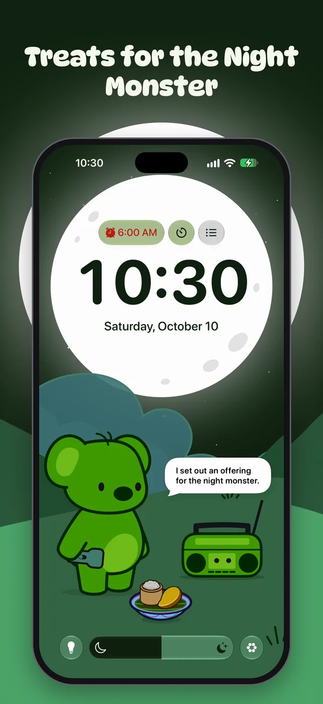 KiwiLights screenshot: Treats for the Night Monster